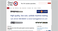 Desktop Screenshot of direct-cnc.com
